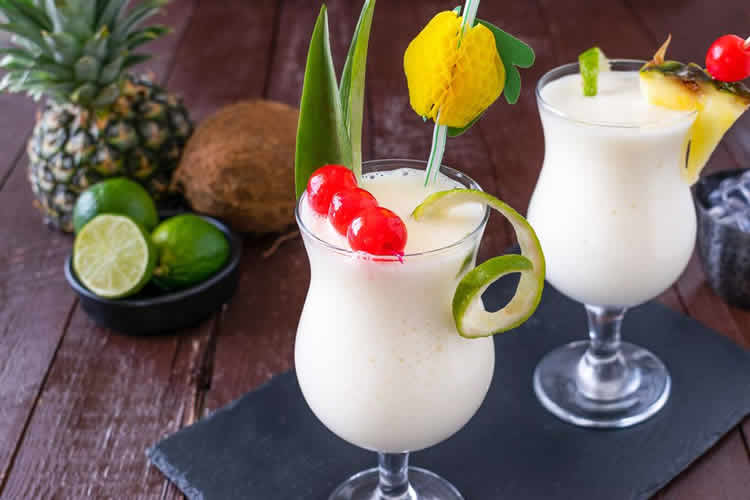 Cocktail Pina Colada avec thermomix
