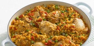 Cuisses de poulet riz et ses legumes au cookeo