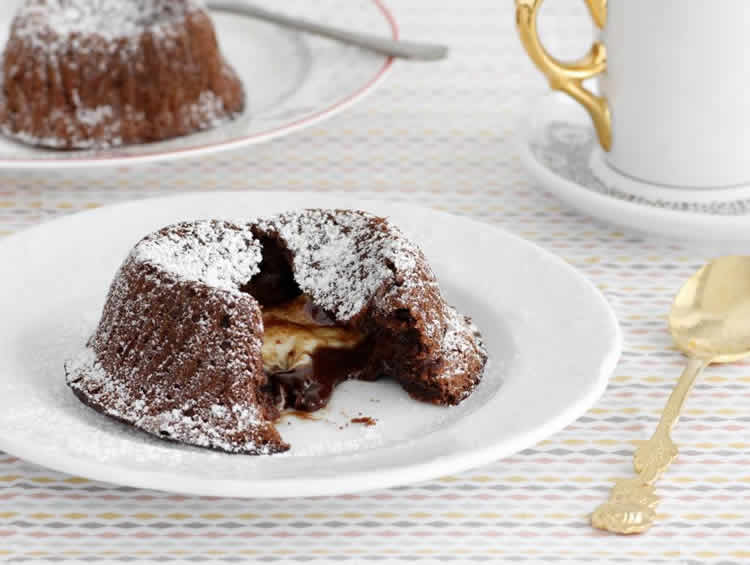 Fondant aux 2 chocolats et mascarpone au thermomix