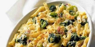 Gratin de pâtes au brocoli