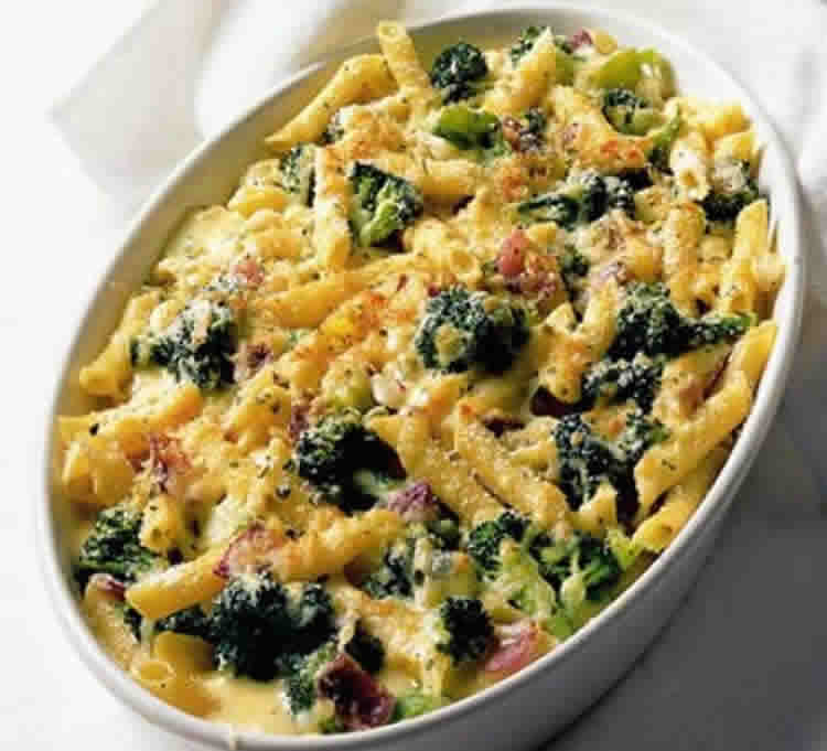 Gratin de pâtes au brocoli