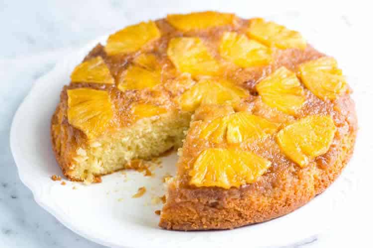 Gâteau ananas et caramel avec thermomix