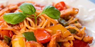 Marmite espagnole avec spaghetti au cookeo