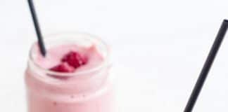 Milkshake fraise vanille au thermomix