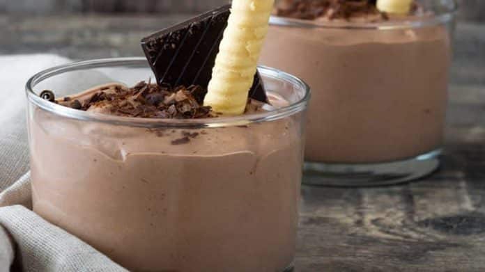 Mousse au chocolat au lait au thermomix