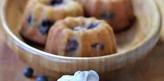 Muffins aux myrtilles au thermomix
