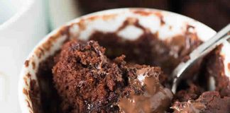 Mug Cake Chocolat Coulant au thermomix