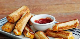 Pain roulé au fromage avec thermomix