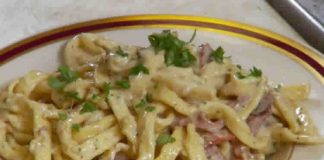 Pates aux lardons et curry au cookeo