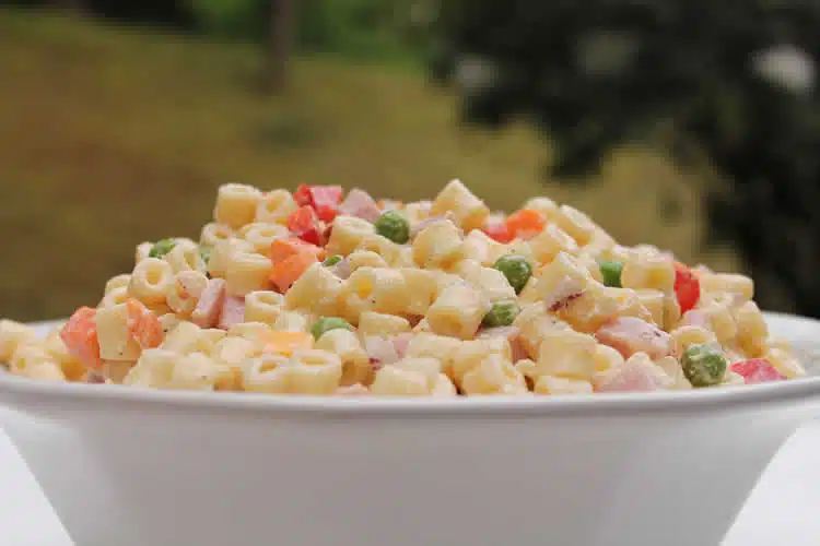 Pates petits pois jambon maïs au cookeo