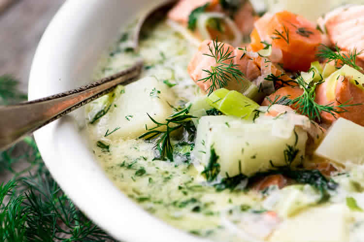 Pave Saumon et legumes au cookeo