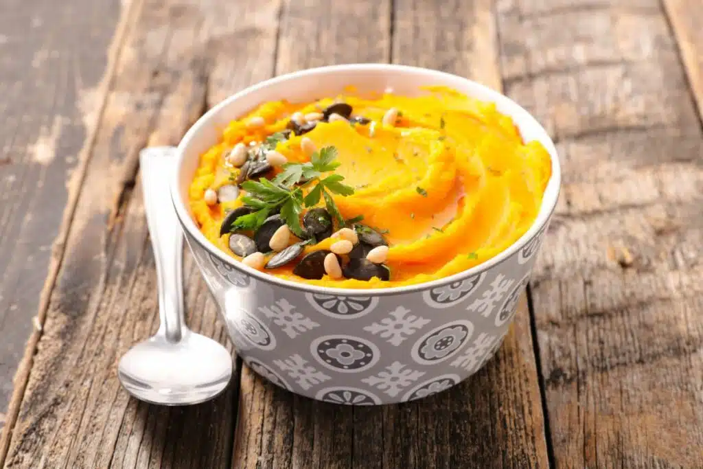 Purée carottes fromage la vache qui rit au thermomix