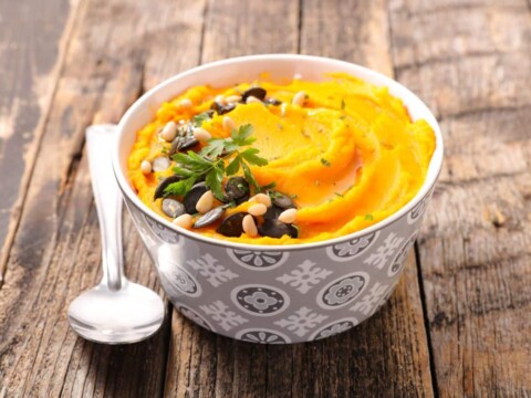 Purée carottes fromage la vache qui rit au thermomix