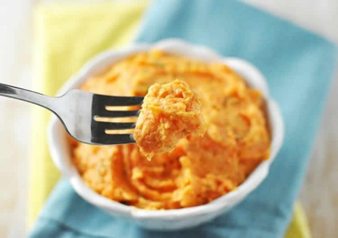 Purée de pommes de terre et carottes avec thermomix