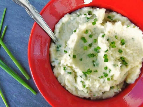 Purée de pommes de terre et céleri avec thermomix