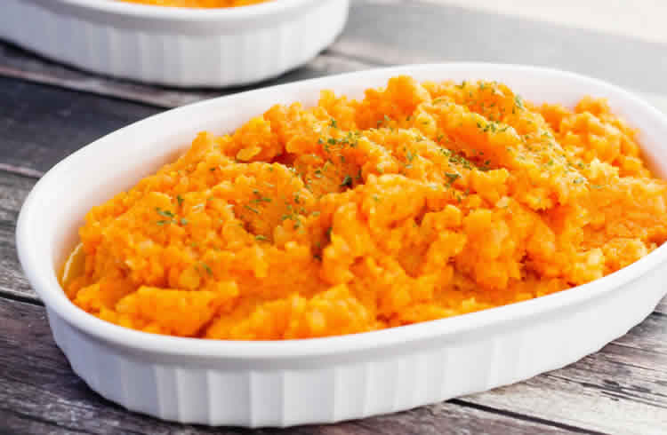 Puree patates douces carottes au thermomix