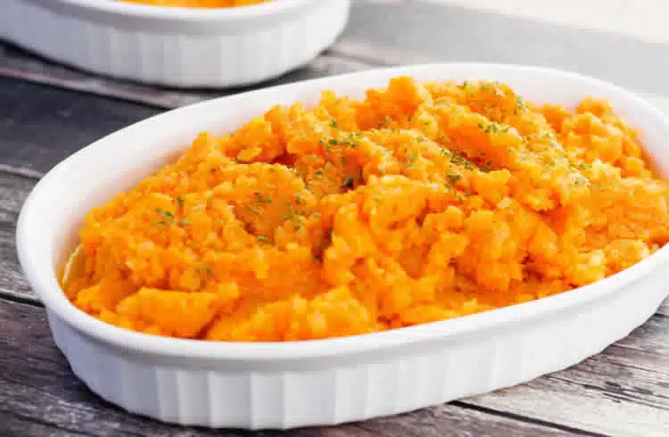 Puree patates douces carottes au thermomix