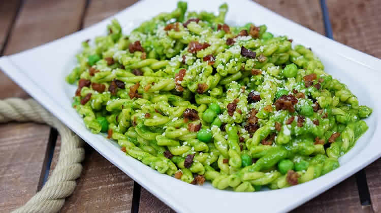 Pâtes au pesto de basilic avec thermomix