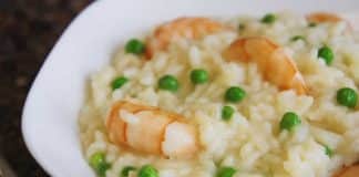 Risotto crevettes petits pois au cookeo