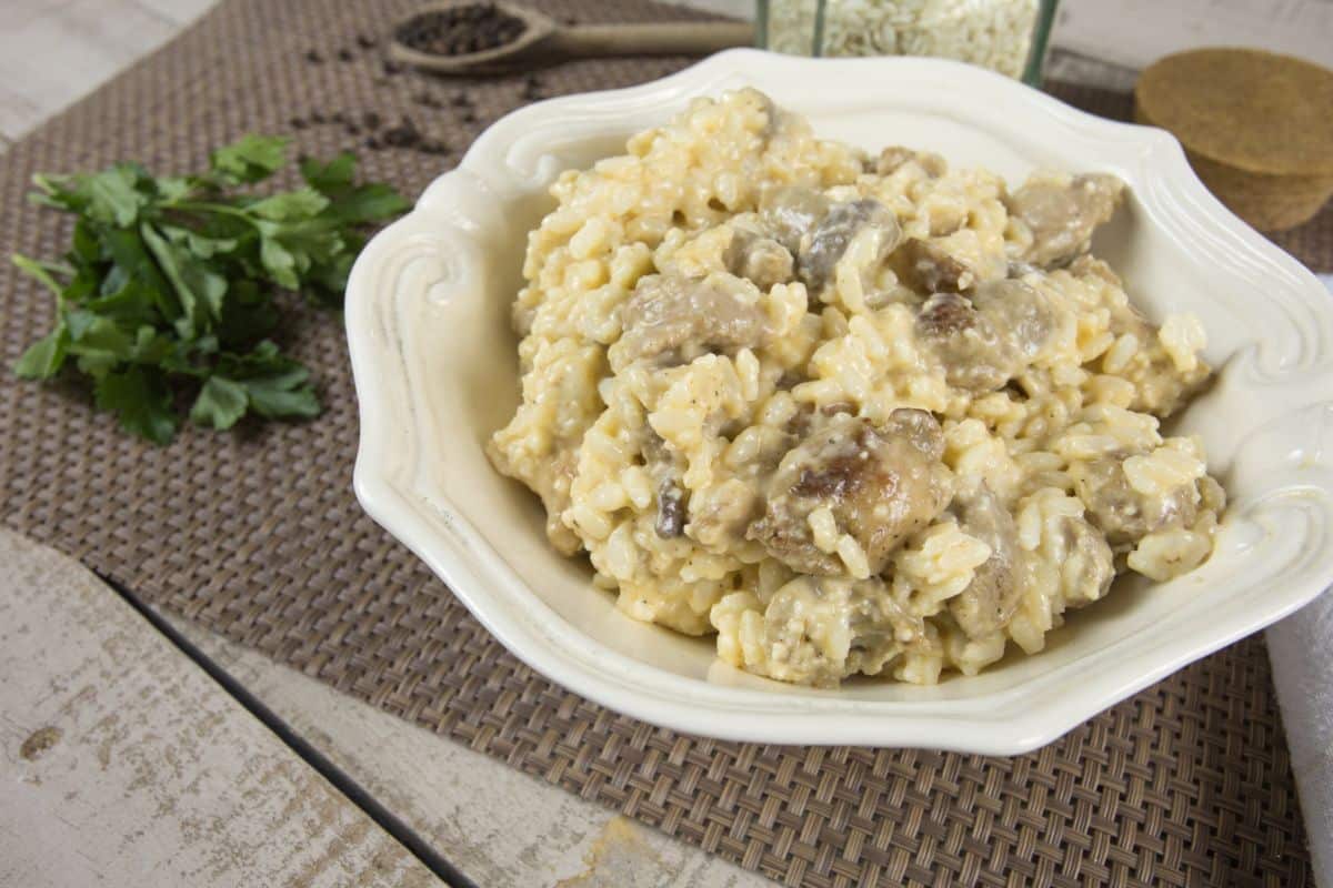 Risotto poulet au cookeo