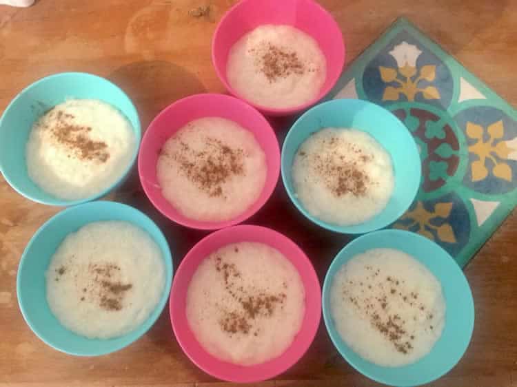 Riz au lait avec thermomix