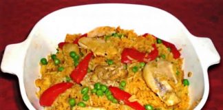 Riz au poulet cubain au cookeo