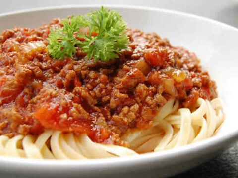Sauce bolognaise maison au cookeo