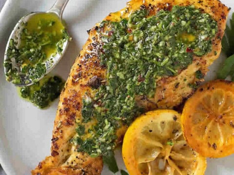 Sauce chimichurri traditionnelle au thermomix
