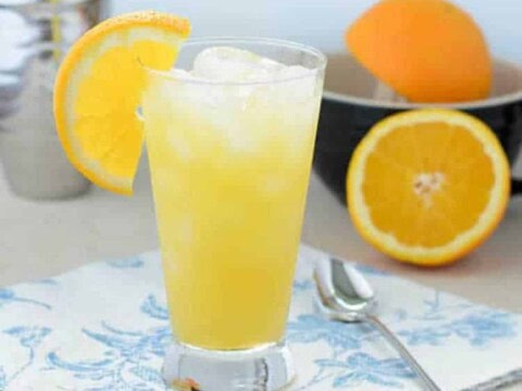 Sirop orange citron avec thermomix