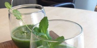 Smoothie Detox pomme concombre avec thermomix
