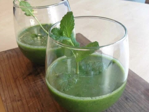 Smoothie Detox pomme concombre avec thermomix