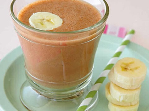 Smoothie banane nutella au thermomix