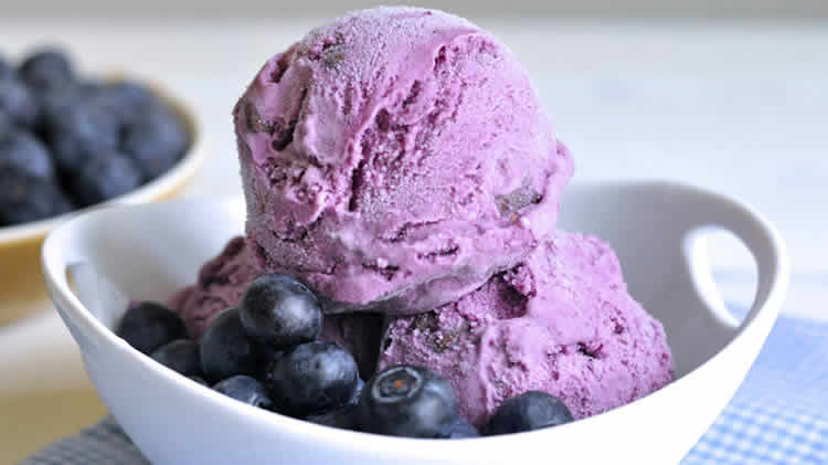 Sorbet myrtilles express au thermomix