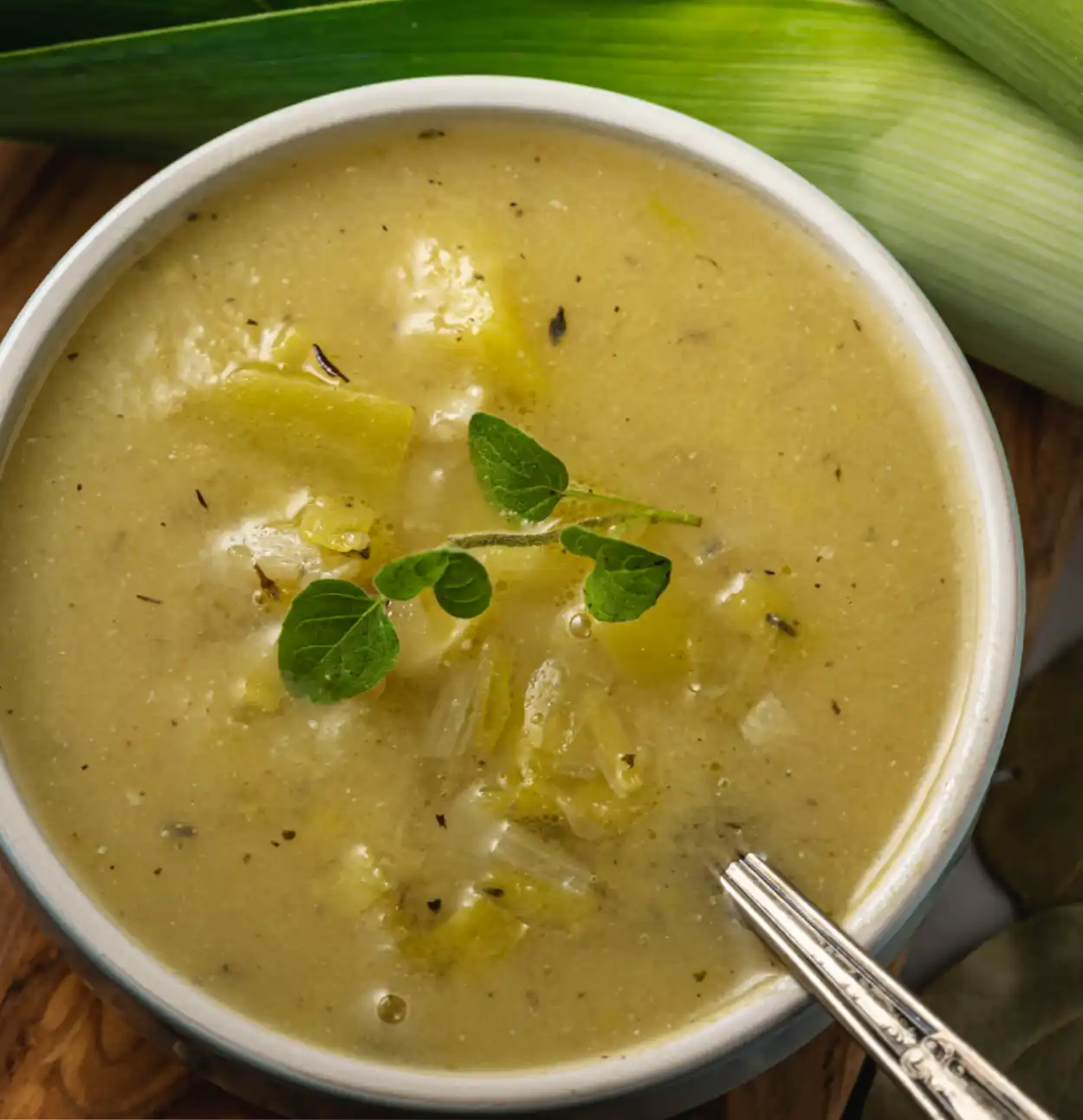 Soupe de poireaux pommes de terre au cookeo