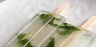 Sucette mojito glacée avec thermomix
