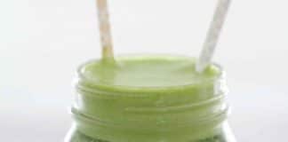Super smoothie vert avec thermomix