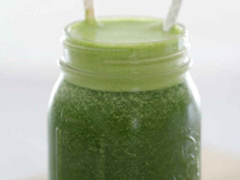 Super smoothie vert avec thermomix