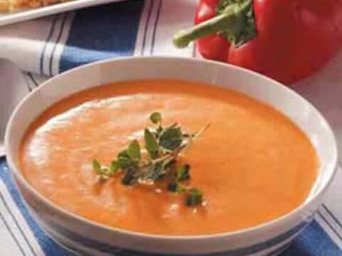 Veloute de poivrons au thermomix