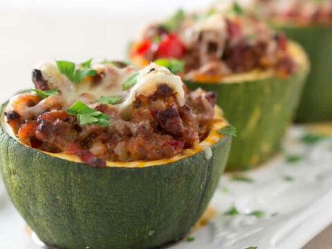 courgette farcie viande hachee au cookeo