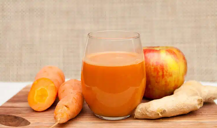 jus minceur detox de carottes avec thermomix