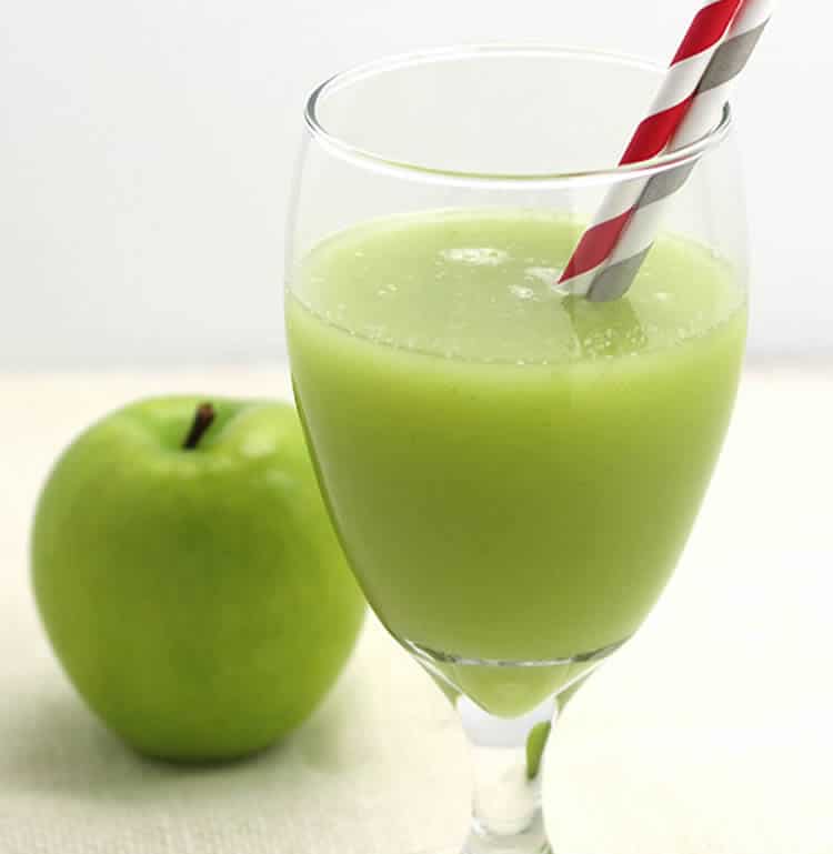 jus minceur detox de citrons et pommes avec thermomix