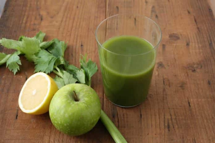 jus minceur detox de pommes avec thermomix