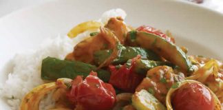 poulet courgette et tomate au cookeo