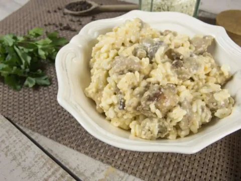 Risotto poulet au cookeo