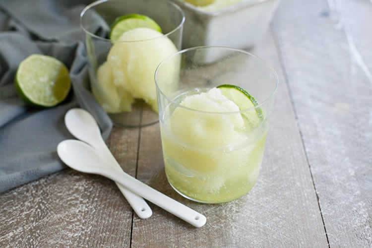 sorbet gin tonic au citron avec thermomix