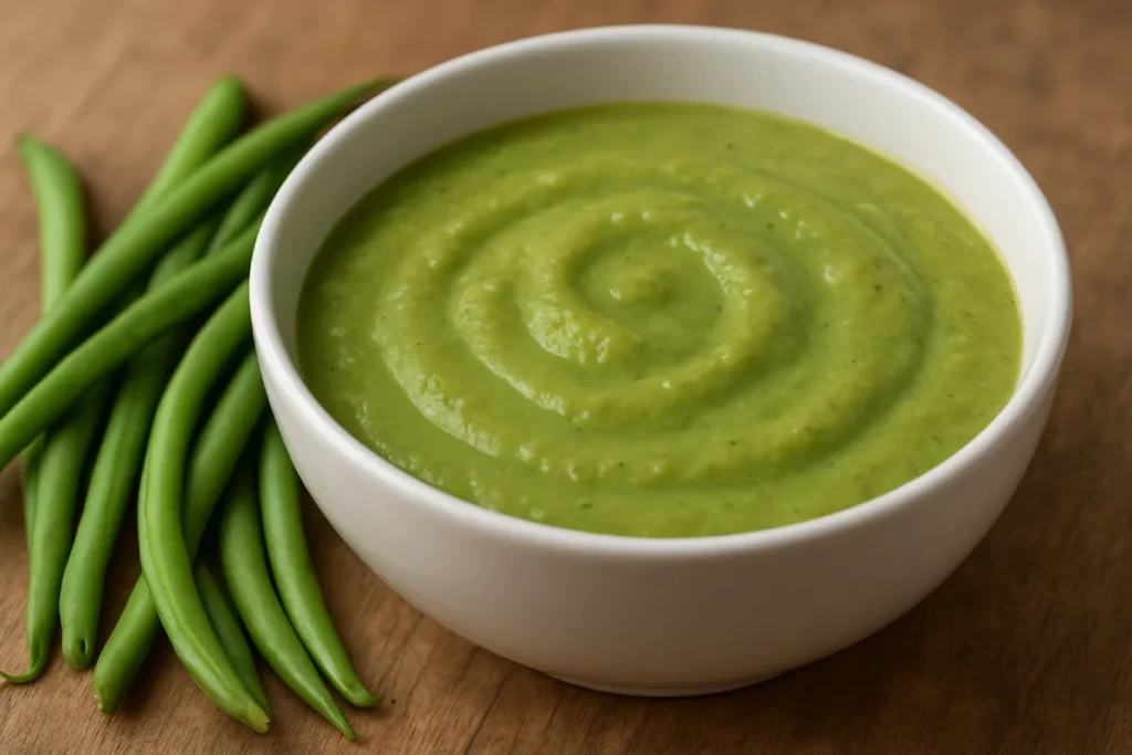 soupe de haricots verts au Thermomix