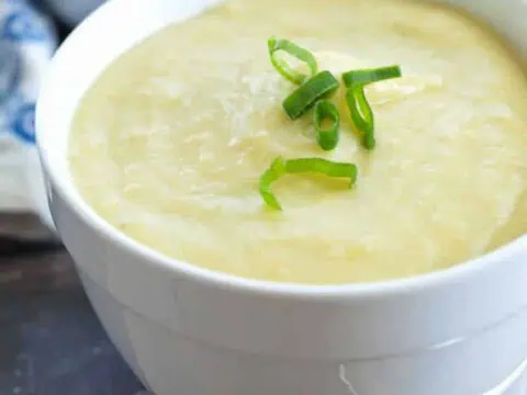 soupe poireaux parmesan au thermomix