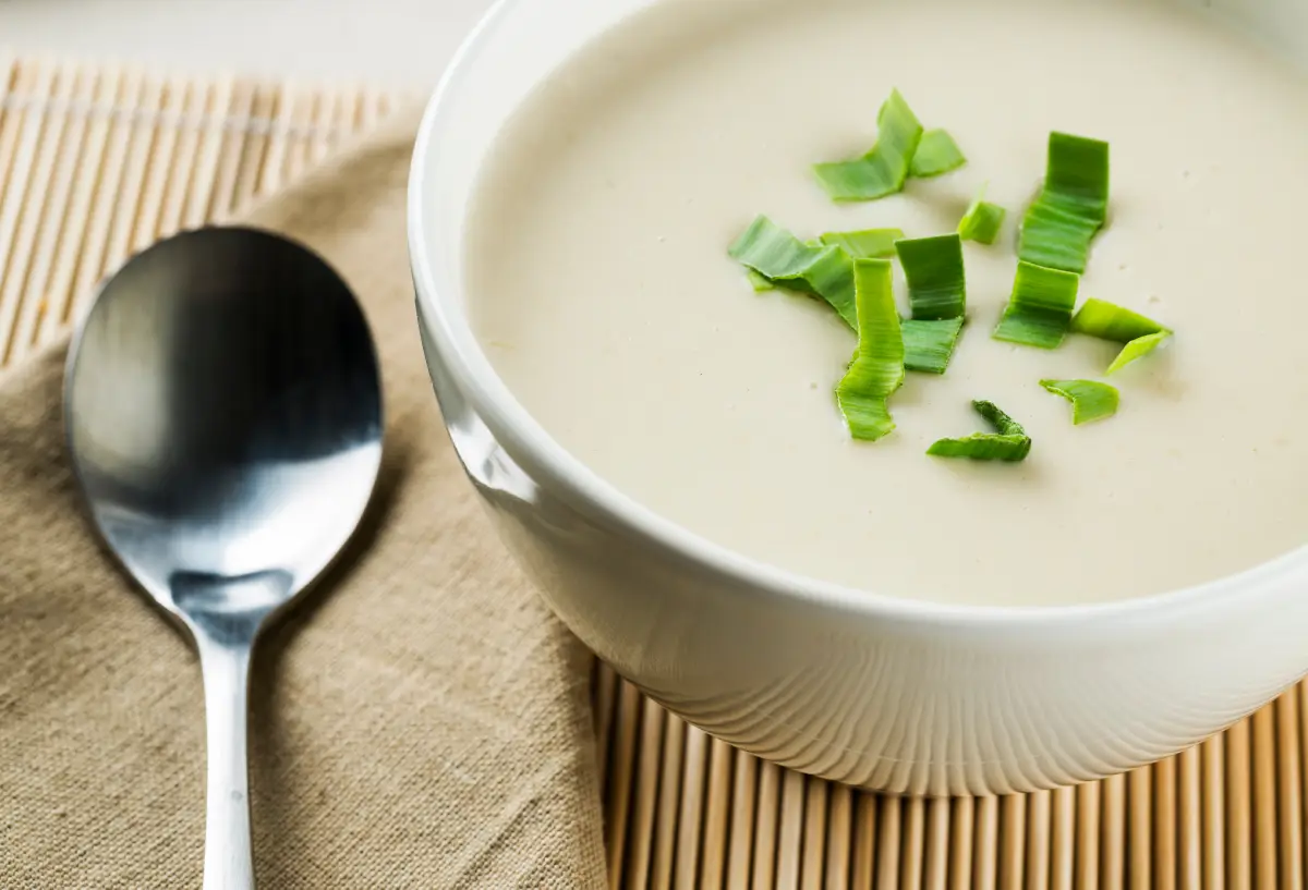 soupe poireaux parmesan au thermomix