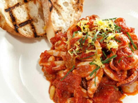 Calamars aux tomates au thermomix