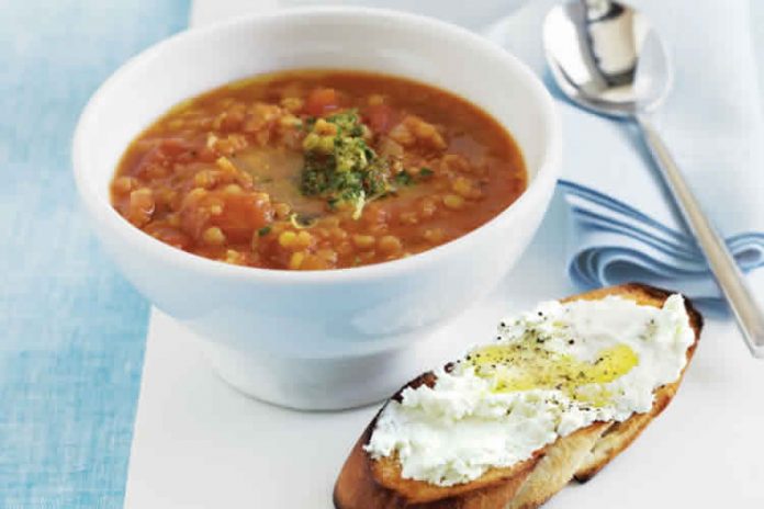 Lentilles carottes et tomates au cookeo